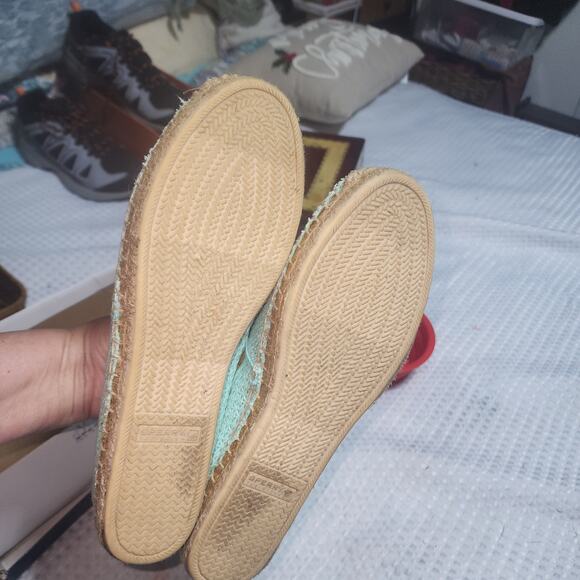 SPERRY EUC WOMENS SZ 9.5 TOP SIDER ESPADRILLES SLIPON SHOES - Picture 4 of 8